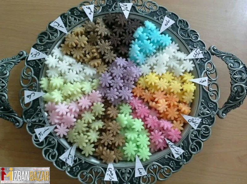 انواع قند تزئینی